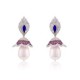 Designer Earrings with Certified Diamonds in 18k Yellow Gold - ER0966P